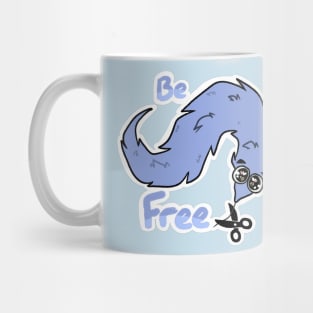 Be Free! [BLUE] Mug